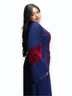 Caftan Indigo Rubis