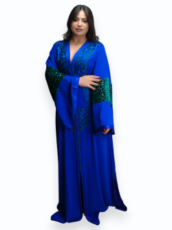 Caftan Emeraude Bleue