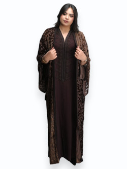 Kimono Chocolat Sauvage Deux Pièces